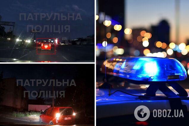 Патрульные устроили погоню за пьяным водителем легковушки