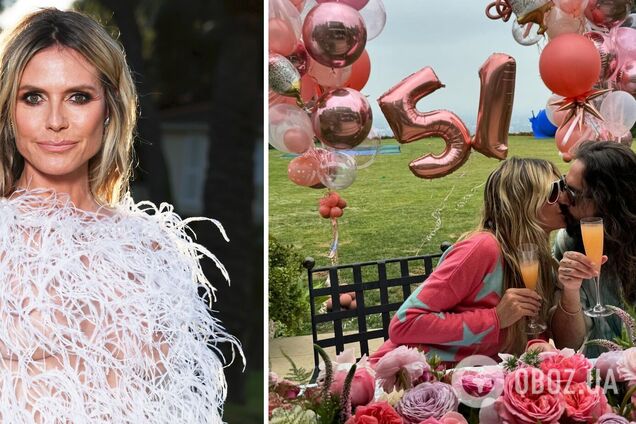 Супермодель Хайди Клум отпраздновала 51-й день рождения с четырьмя детьми и 34-летним мужем. Фото