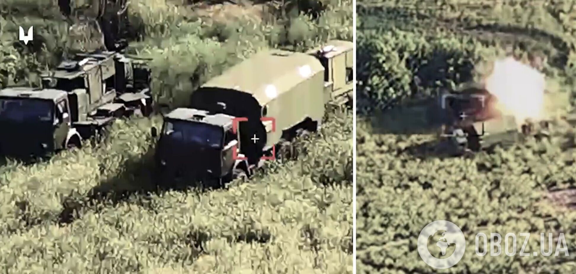 'Жирна ціль': оператори ССО 'вполювали' російську РЛС 'Каста-2Е2'. Відео