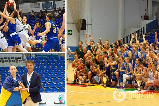 Украина выиграла чемпионат Европы по баскетболу среди спортсменов с нарушениями слуха