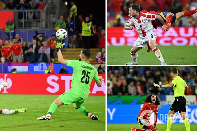 Грузія забила Іспанії першою, але не змогла створити диво на Євро-2024. Відео