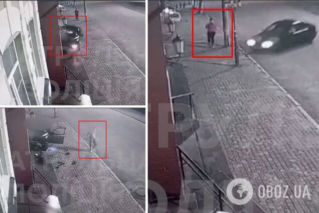 Момент ДТП зафиксировала камера