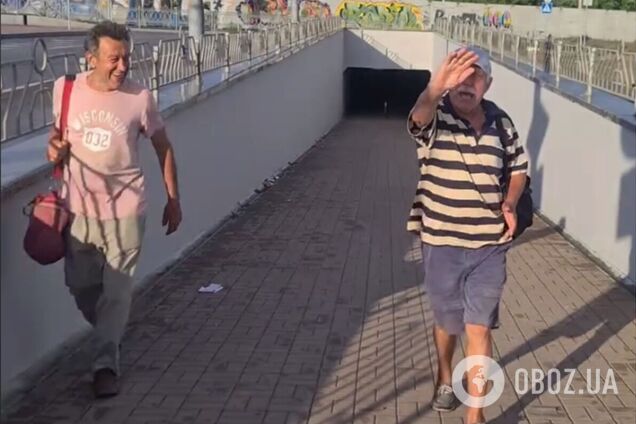 Початок нападу жінка встигла записати на телефон