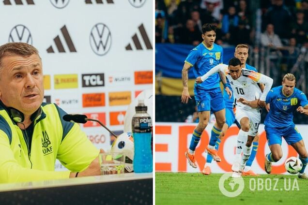 'К сожалению, нам пришлось': Ребров прокомментировал ничью сборной Украины с Германией