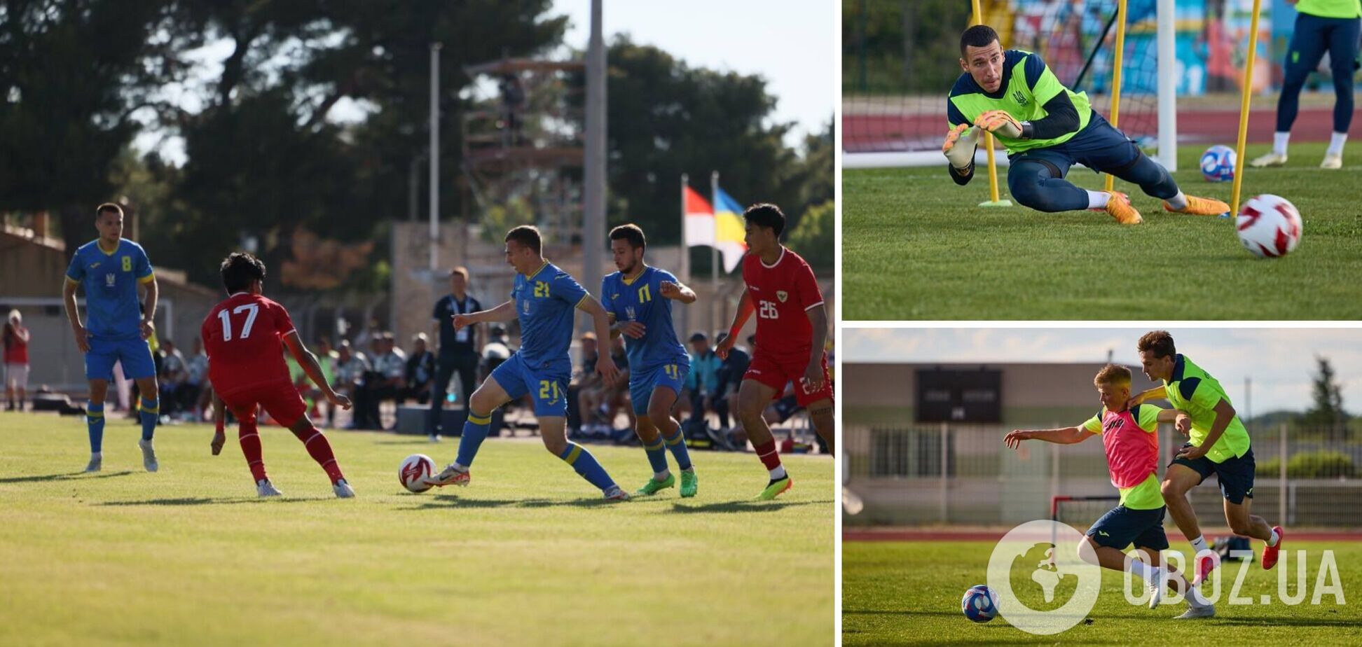 Где сегодня смотреть футбол Украина – Дания: расписание трансляций матча Евро-2025 U-21