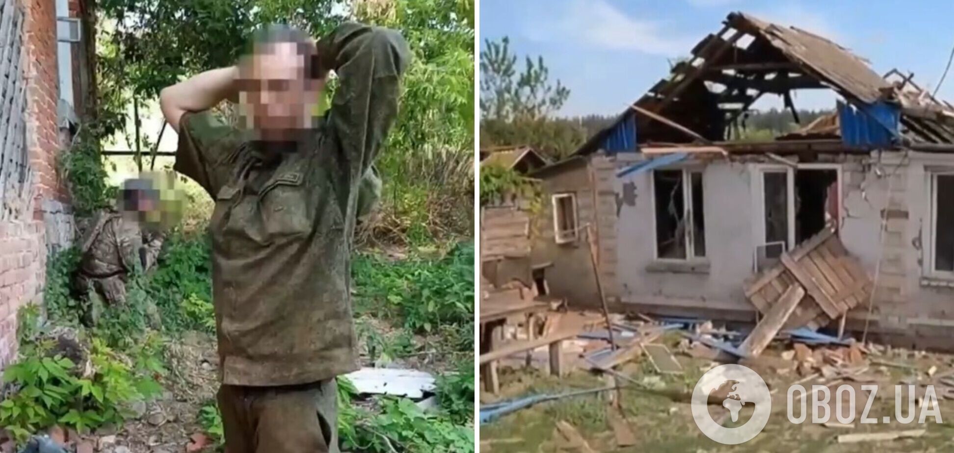 Ждал эвакуации 21 день: пограничники взяли в плен раненого оккупанта в Волчанске. Видео