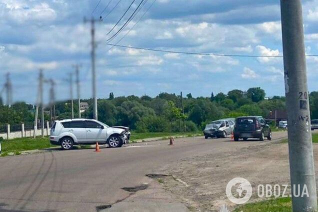 В Киевской области пьяный водитель устроил ДТП с пострадавшим