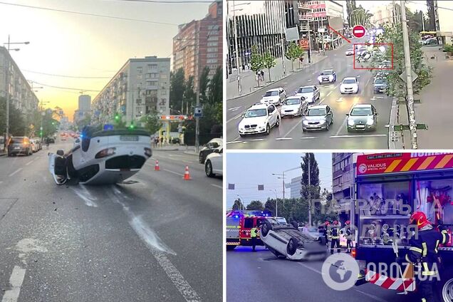 Момент ДТП зафиксировала камера видеонаблюдения