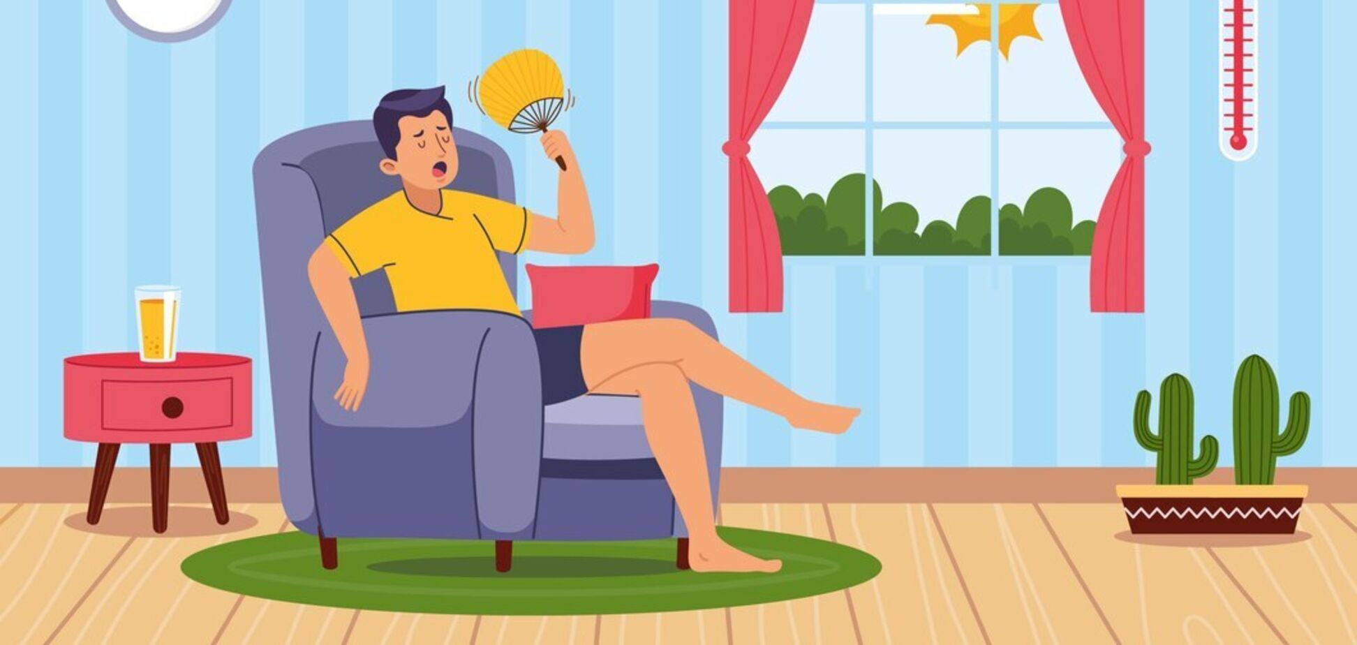 Як охолодитися в спеку без кондиціонера