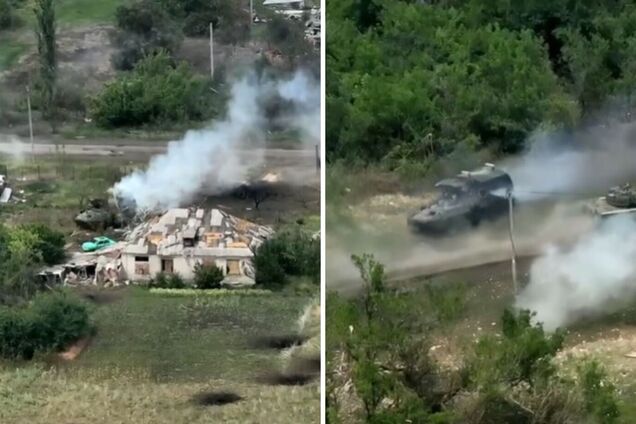 На Покровском направлении украинские воины разбили в упор вражеский БТР вместе с десантом: видео