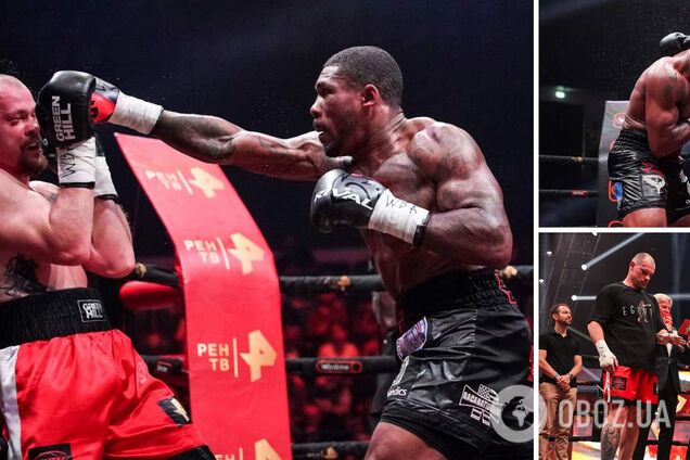 Российский тяжеловес сенсационно нокаутирован в чемпионском бою в Москве. Видео