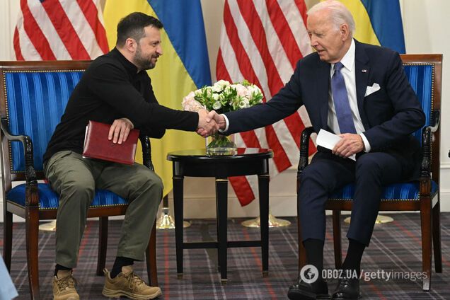 'Поделился откровенной оценкой': в Белом доме рассказали детали переговоров Зеленского и Байдена в Париже