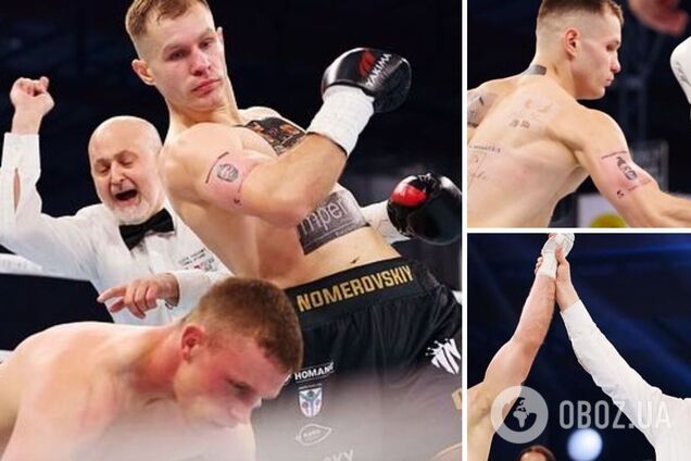 Непобедимый украинский боксер выиграл бой нокаутом за 2 минуты. Видео