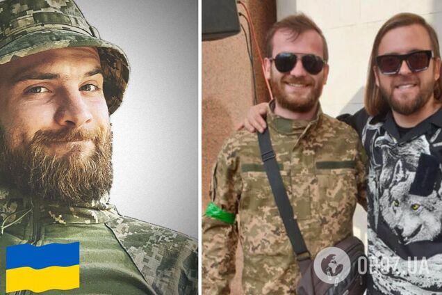 Брат лидера группы 'Без обмежень' Сергея Танчинца погиб на войне. Фото