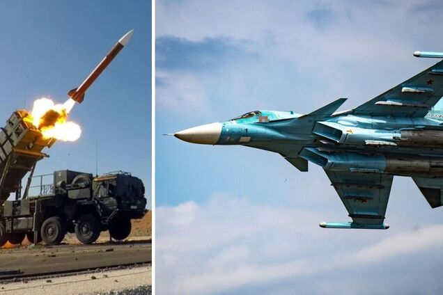 У мережу потрапив радіообмін між російськими Су-34 та А-50 під час пуску по одному з них трьох ракет Patriot