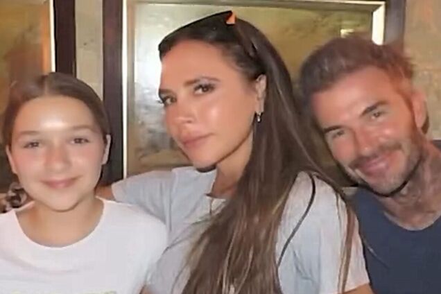 Дэвид Бекхэм поздравил единственную дочь с 13-м днем рождения и показал милые детские видео