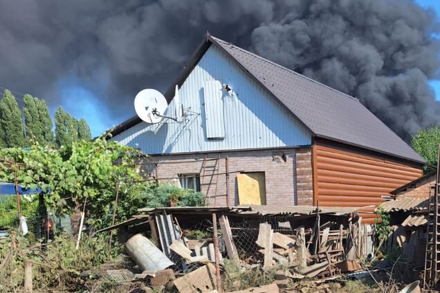 Місто Нікополь пережило черговий російський обстріл