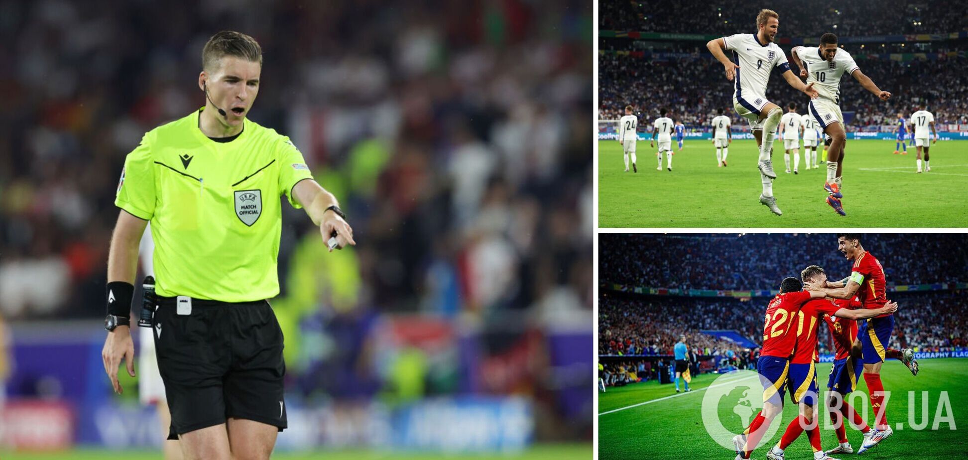 Младше некоторых футболистов: УЕФА назначил на финал Евро-2024 судью-вундеркинда