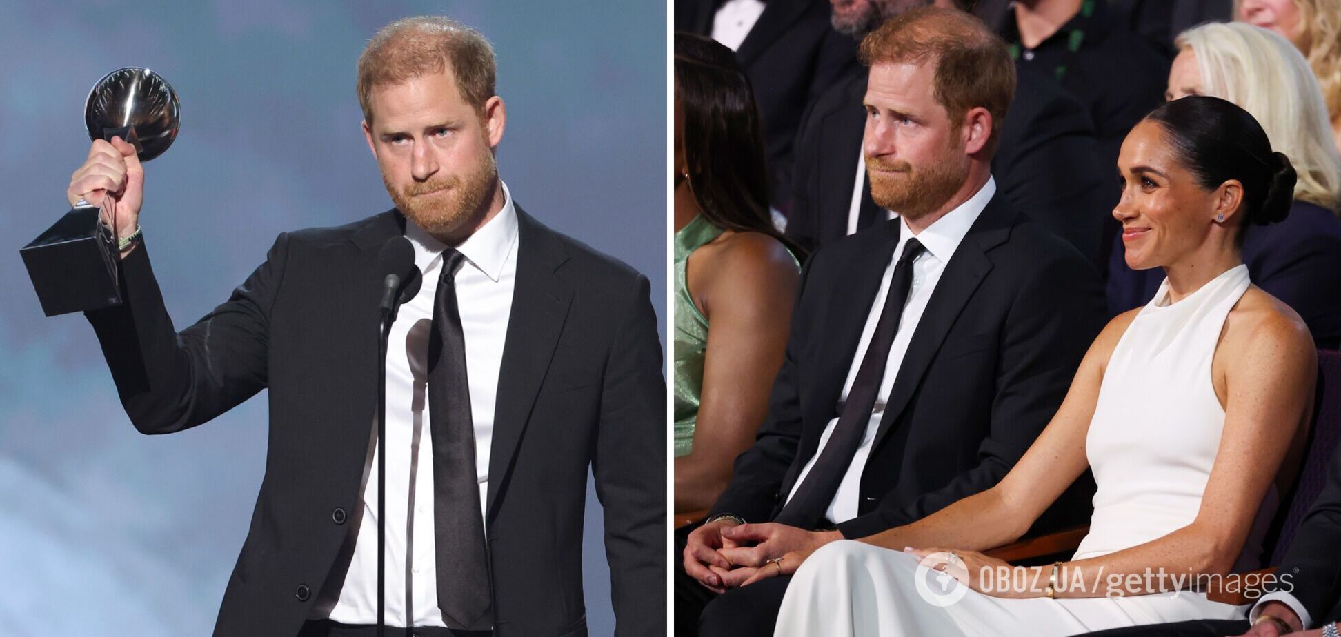 Принц Гарри получил награду, из-за которой ранее оскандалился: Меган Маркл в изысканном образе поддержала его