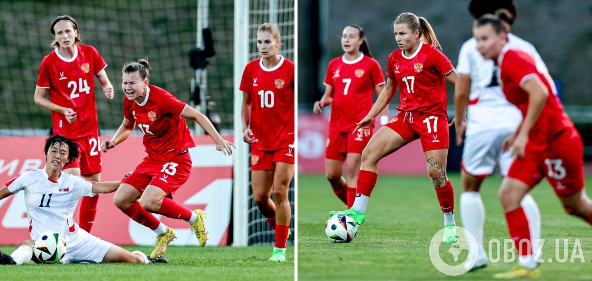 Посміховисько дня: збірна Росії розгромно програла Північній Кореї у жіночому футболі