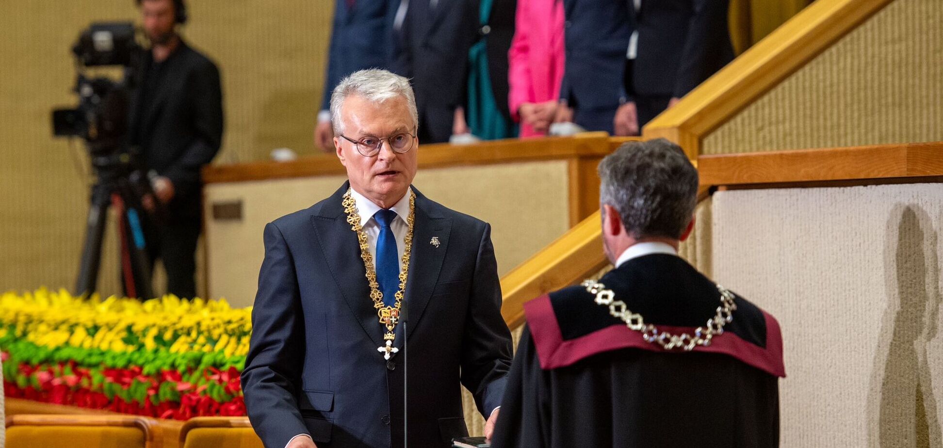 Науседа вдруге вступив на посаду президента Литви: що він говорив про війну в Україні