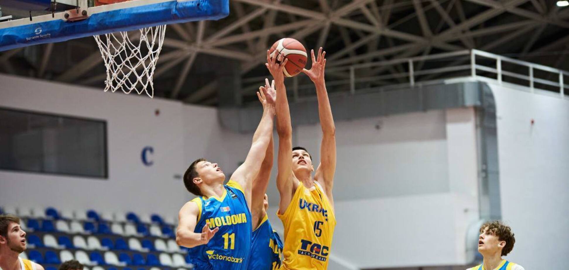 Украина добыла вторую победу на Евробаскете U-20