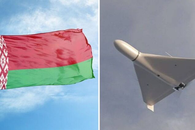 Российский 'шахед', запущенный по Украине, пролетел 350 км над Беларусью и исчез
