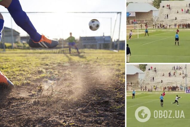'Самый странный пенальти в истории футбола' собрал почти 3 млн просмотров за сутки. Видео