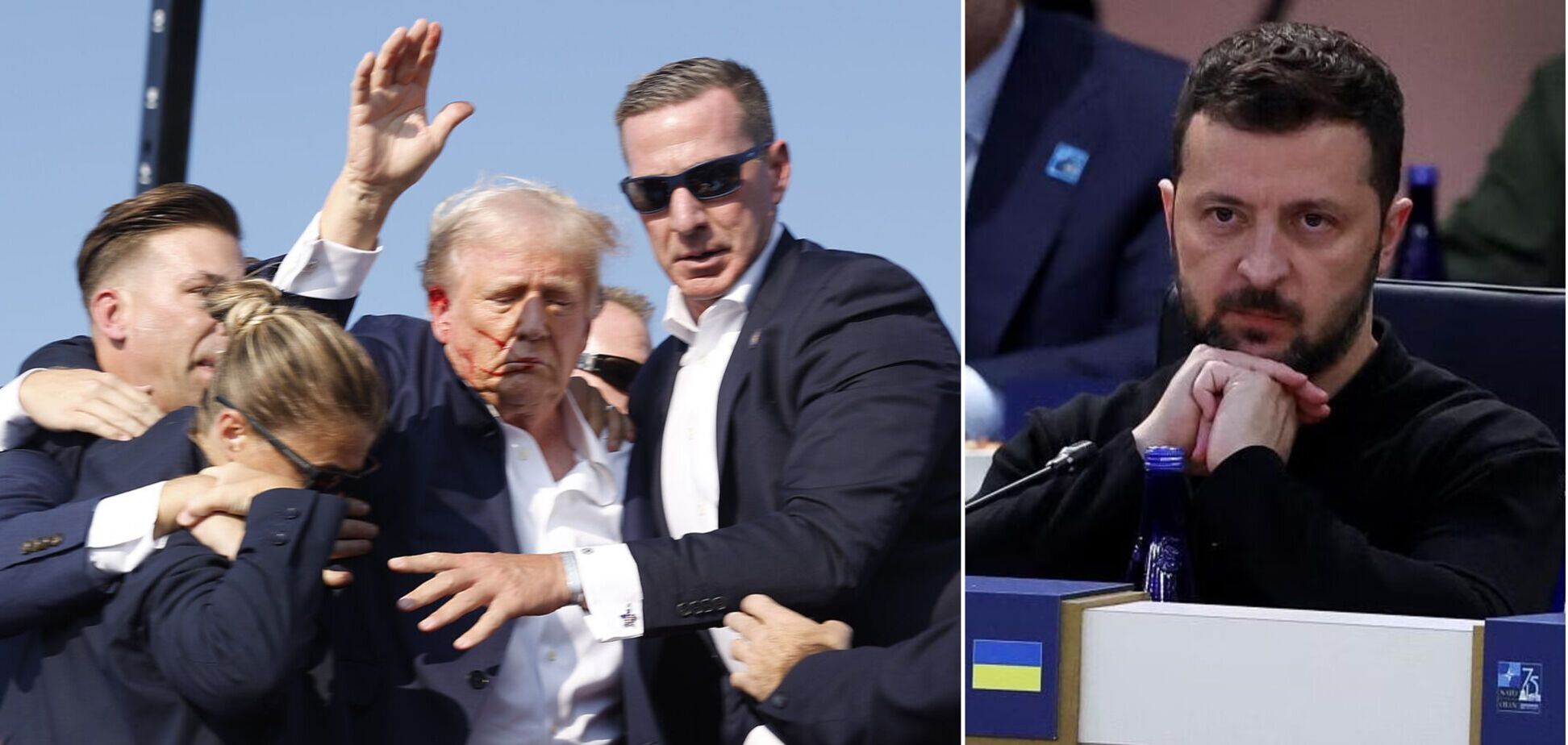 Зеленський – про замах на Трампа: з жахом дізнався про стрілянину, радий, що Дональд у безпеці