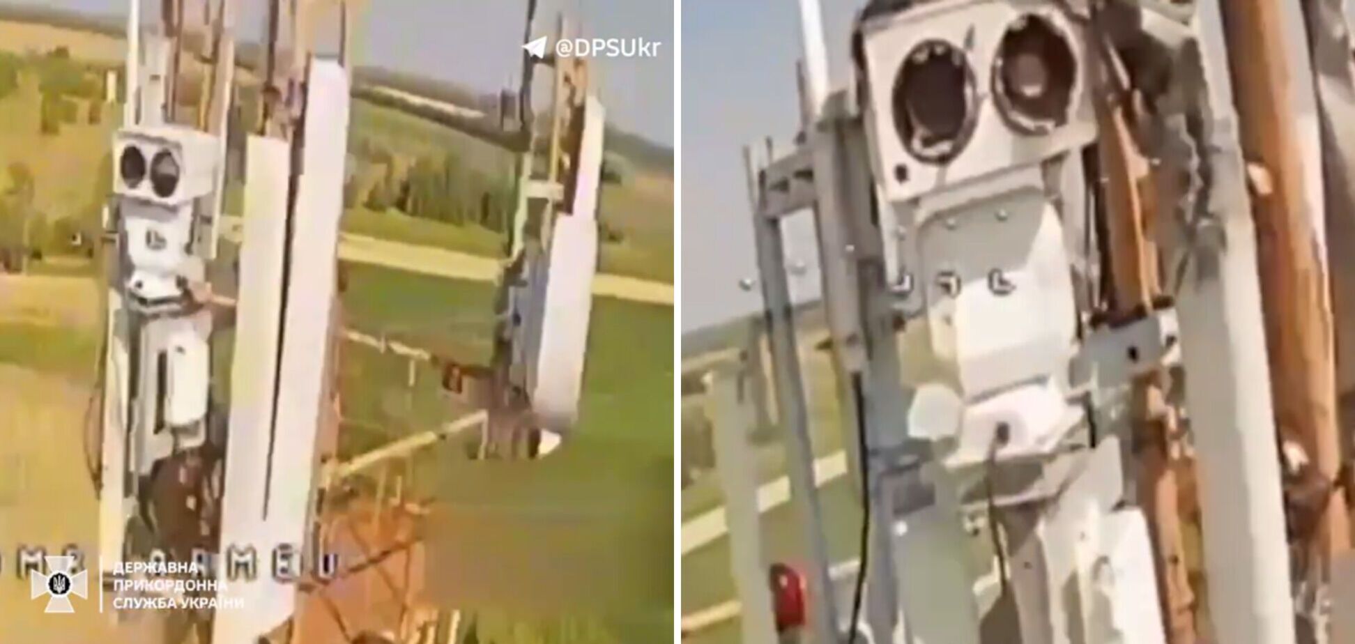 'Осліпили' ворога: прикордонники знищили на півночі російську станцію відеоспостереження 'Пергам РТР-150'. Відео