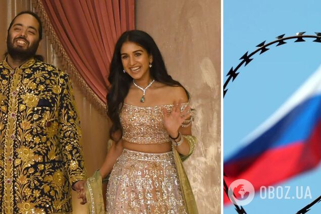 Весілля року на крові українців. Стало відомо, де найбагатша людина Індії взяла гроші на свято молодшого сина Ананта Амбані