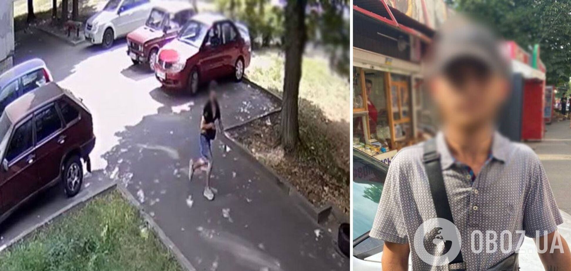 Действия подозреваемого зафиксировали камеры видеонаблюдения