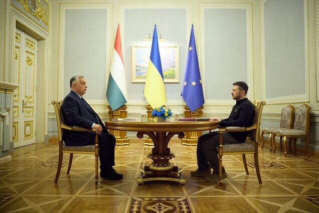 Орбан и Зеленский. Киев, 2 июля 2024 года