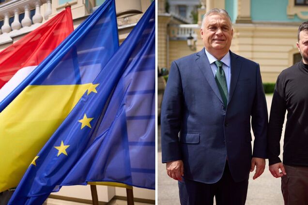 'Никто не может блокировать вступление Украины в ЕС': Зеленский приравнял позицию Орбана к действиям России. Видео