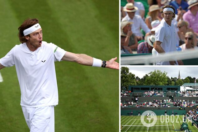 Знаменитий російський тенісист злетів із котушок на Wimbledon, розбивши себе до крові. Відео
