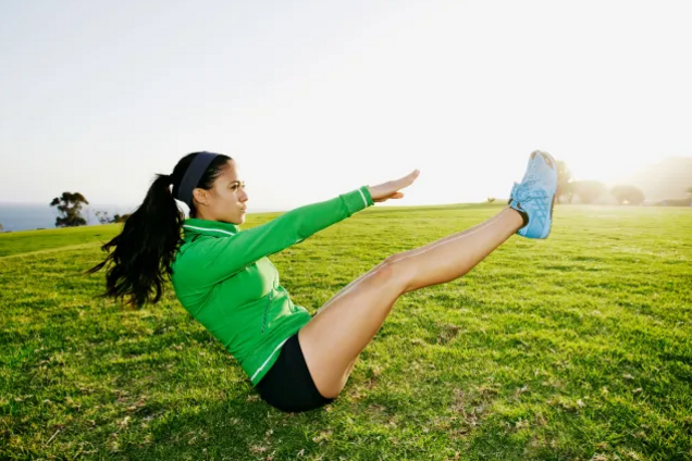 Топ-4 упражнения, чтобы избавиться от жира на животе