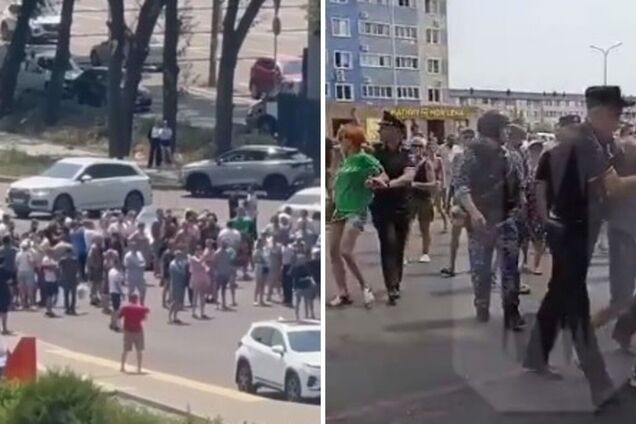 В российском Краснодаре устроили массовые протесты из-за отключения света: полиция приступила к задержанию. Видео