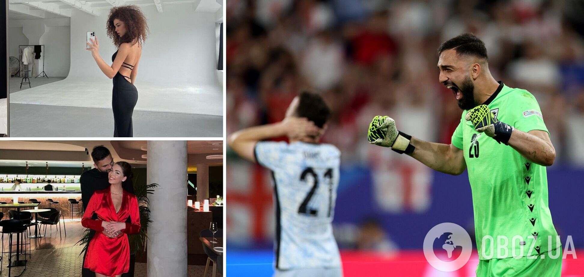 Самый дорогой вратарь мира женился на беременной грузинке. Фото