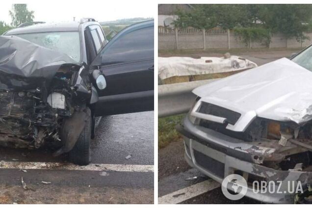 Mercedes вылетел на встречную: на трассе Кривой Рог – Днепр произошло ДТП, среди пострадавших трое детей. Фото