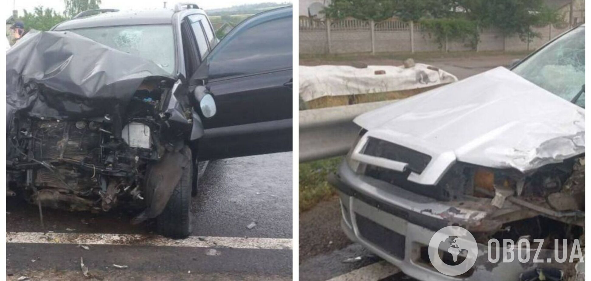 Mercedes вылетел на встречную: на трассе Кривой Рог – Днепр произошло ДТП, среди пострадавших трое детей. Фото