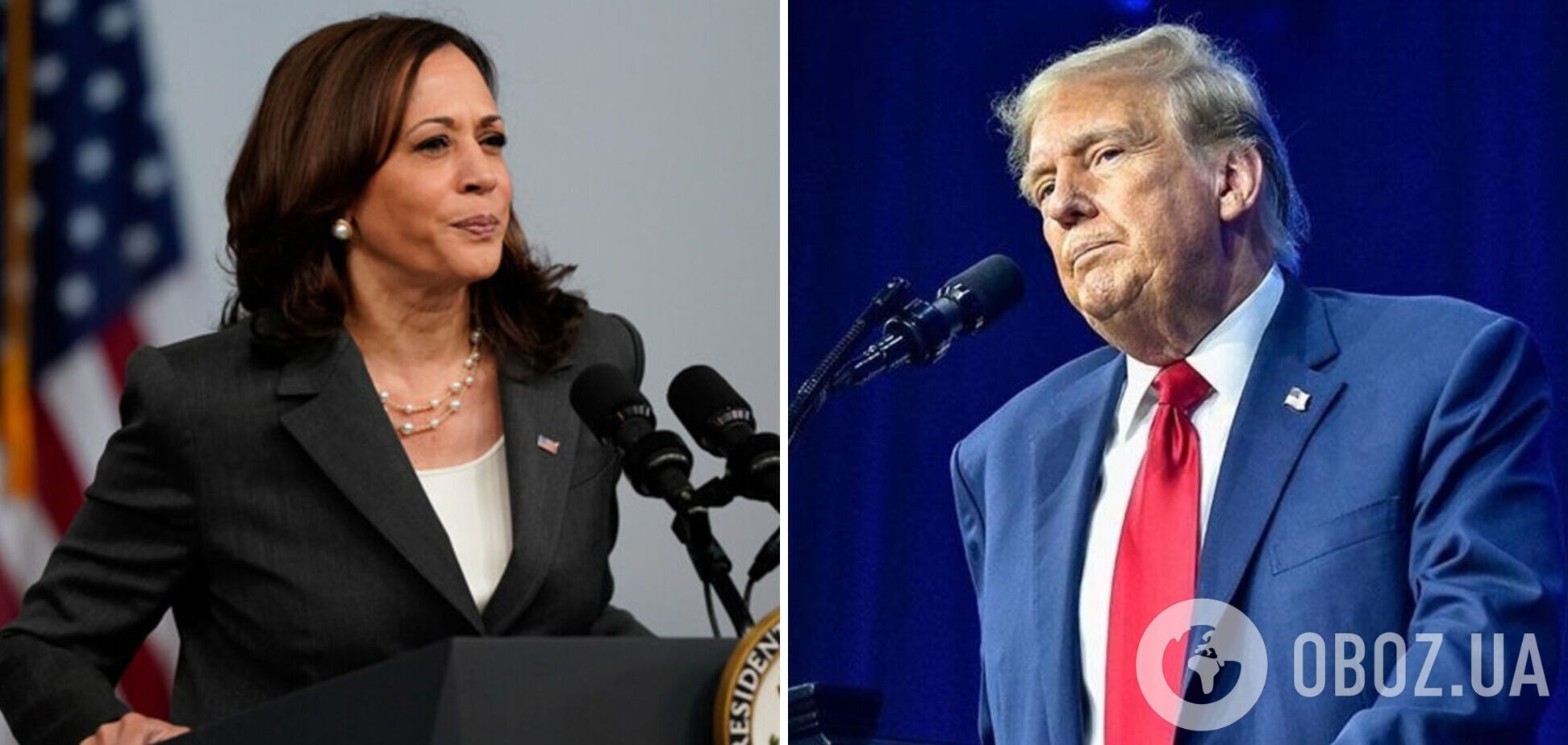 Відрив Гарріс від Трампа скоротився до мінімуму: результати опитування