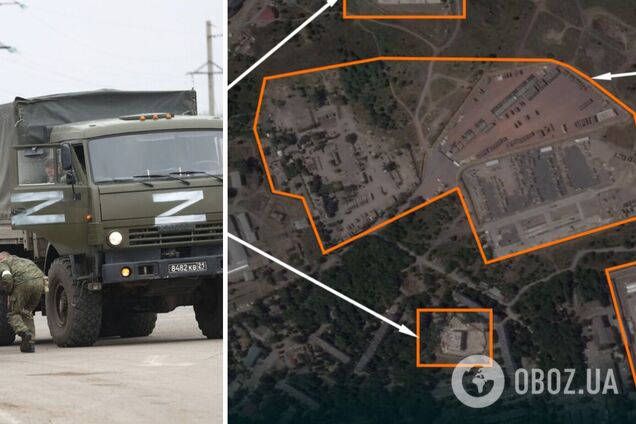 Під Ростовом росіяни звели нову військову базу: можуть використовувати для забезпечення окупаційних військ в Україні. Фото