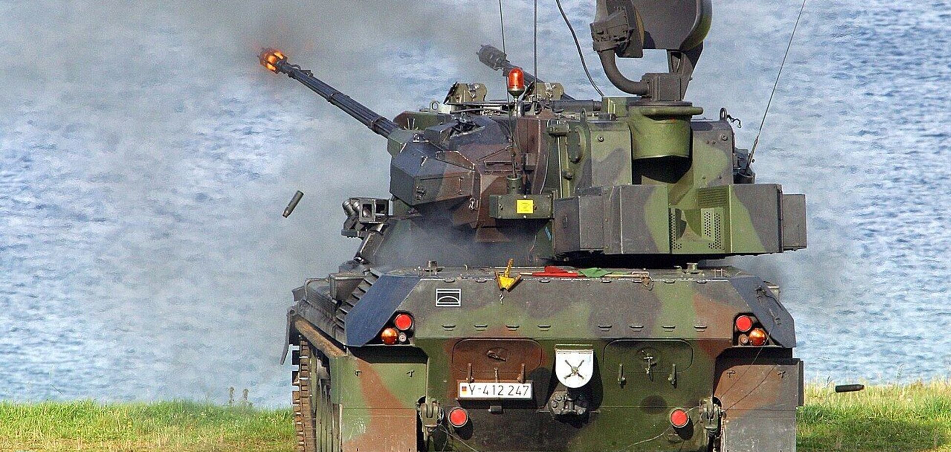 На защите неба: в ВСУ показали, как немецкие Gepard охотятся за вражескими дронами в Украине. Видео