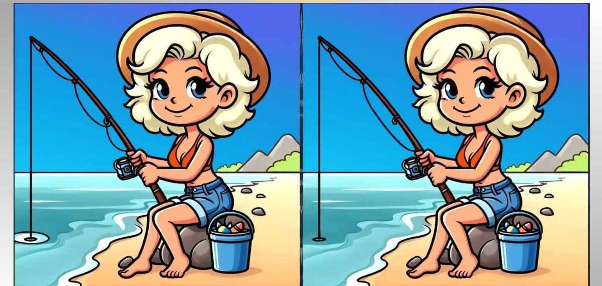 Найдите три отличия: головоломка, проверяющая вашу внимательность