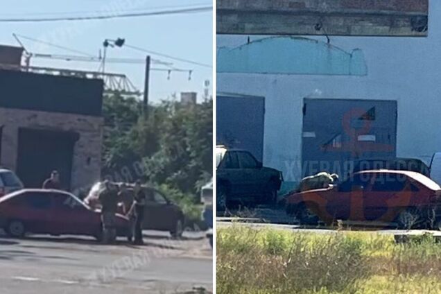 В Одесі водій прокатав працівника ТЦК на капоті авто: той раніше служив на фронті, де отримав поранення