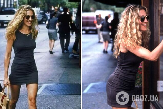 Відверта сукня героїні 'Сексу у великому місті' кінця 90-х стала трендом у мережі. Фото