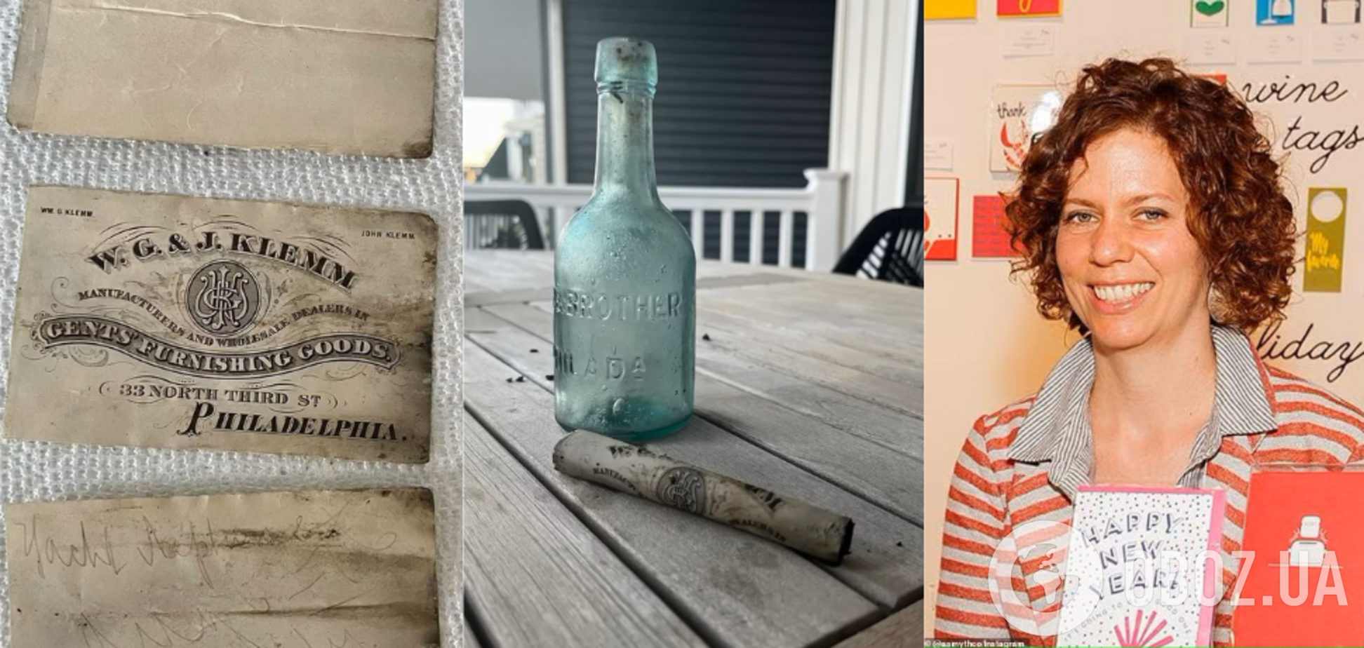 Старейшее послание в мире. Американка нашла на пляже бутылку с запиской 1876 года