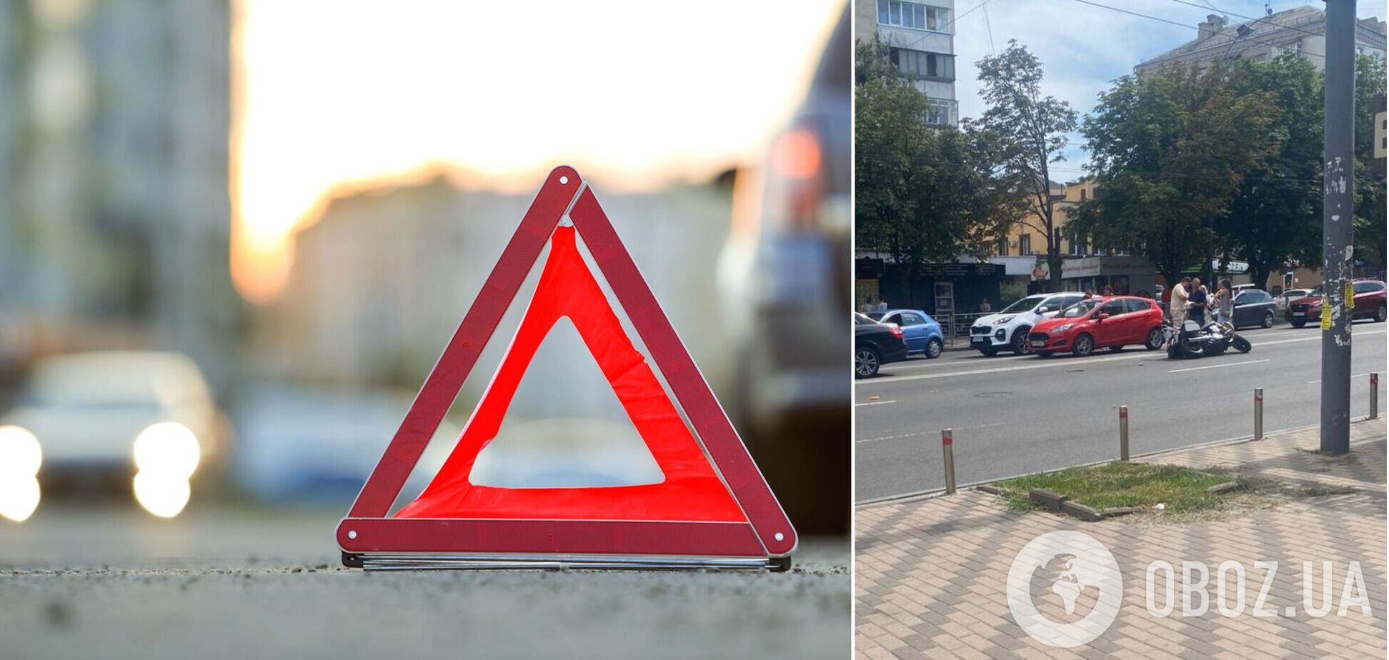 ДТП произошло на проспекте Воздушных Сил