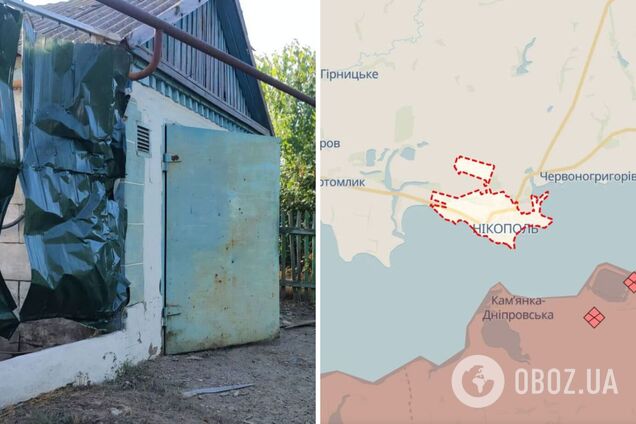 Росіяни протягом дня обстрілювали Нікопольщину з дронів і артилерії: пошкоджено інфраструктуру