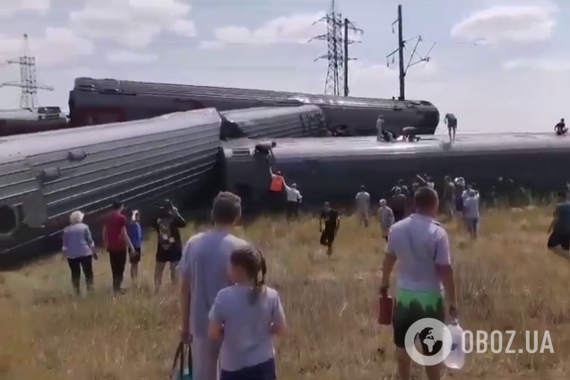 НП з потягом у Волгоградській області